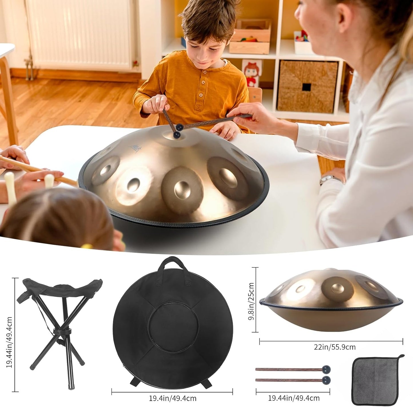 HANDPAN INSTRUMENTO MUSICAL