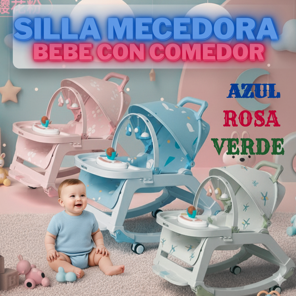 SILLA MECEDORA – UN DETALLE LLENO DE AMOR PARA TU BEBÉ 🩷