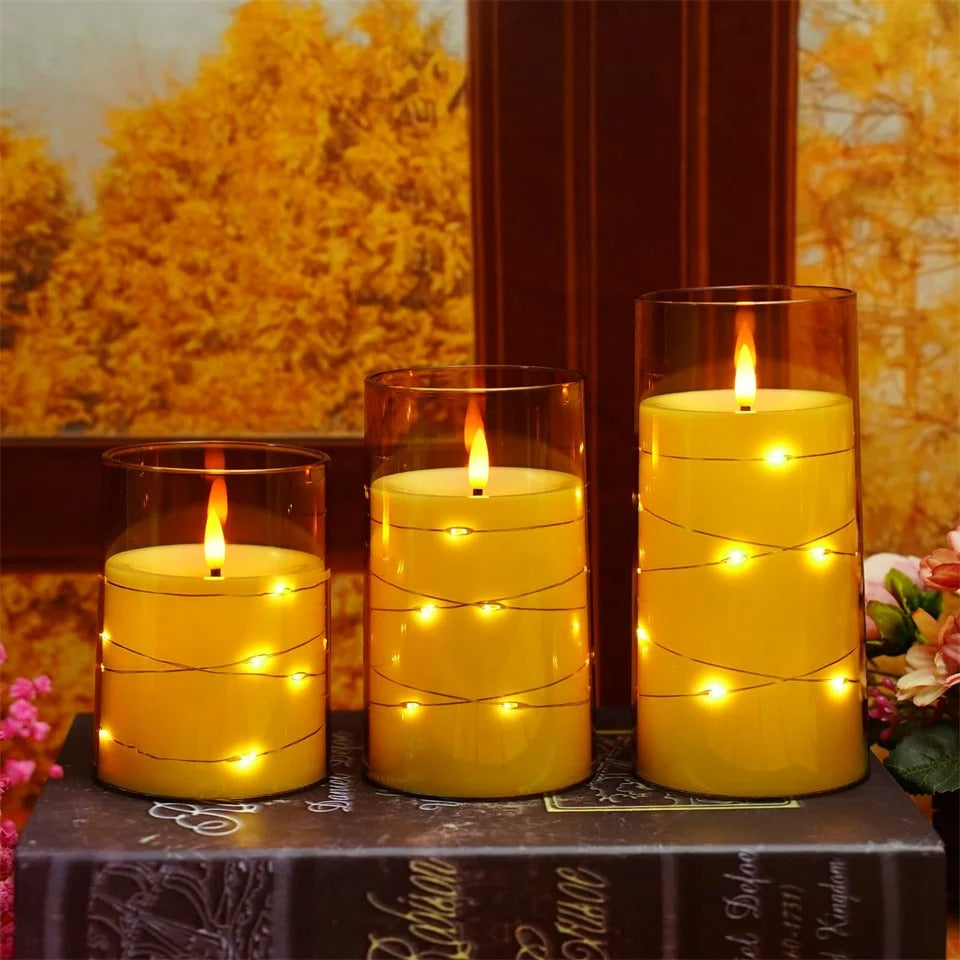 🕯️✨ VELAS DECORATIVAS ELÉCTRICAS LED – CREATIVIDAD Y SEGURIDAD EN UN SOLO TOQUE! 💡💖 - GRAVIFLY CO SAS