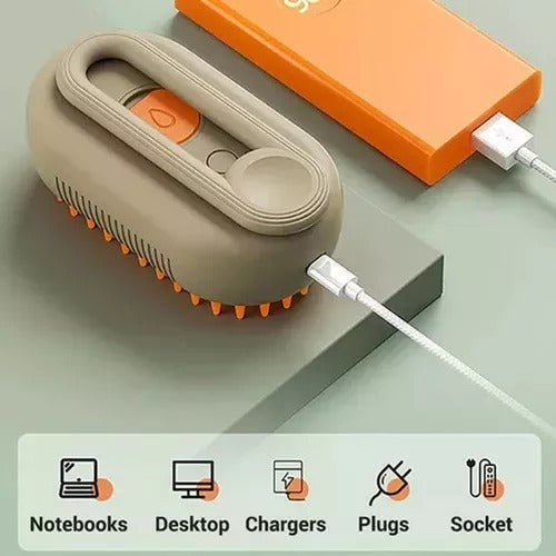 đ±đ¶CEPILLO DE VAPOR 3 EN 1: LA SOLUCIĂN PERFECTA PARA ELIMINAR PELOS DE MASCOTAS Y MANTENER A TU GATO O PERRO FELIZ. âš.