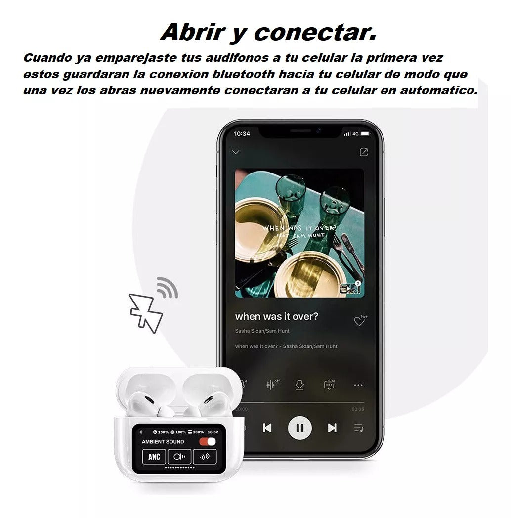 AUDÍFONOS INALÁMBRICOS A9PRO: CALIDAD DE SONIDO EXCEPCIONAL Y UN DISEÑO MODERNO QUE TE ENCANTARÁ 🎶🎧 - GRAVIFLY CO SAS