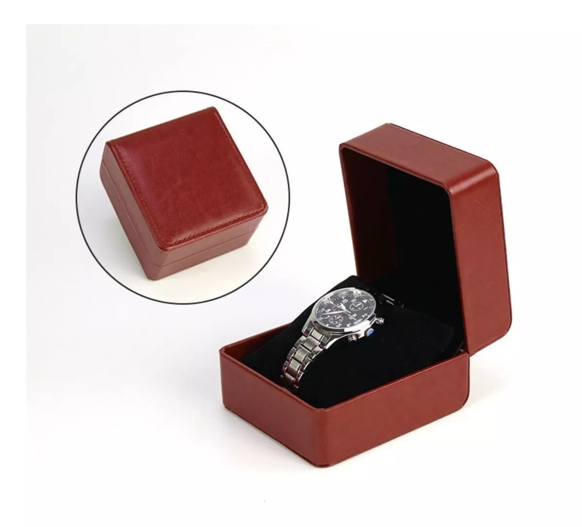 đ©âšCAJA ESTUCHE PARA RELOJ DE LUJO EN CUERO: ELEGANCIA Y SEGURIDAD EN UN SOLO ESTUCHE PARA TU RELOJ âđ€.