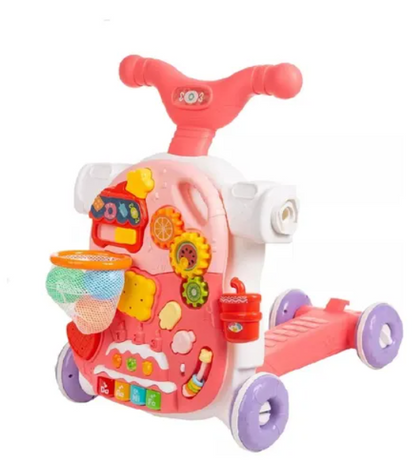 🚼 CAMINADOR MUSICAL PARA BEBÉ 3 EN 1: ¡LO MEJOR PARA SUS PRIMEROS PASOS! 👣💫