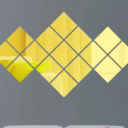 ✨ ESPEJOS ACRÍLICOS 3D – DETALLE MODERNO Y MINIMALISTA 💫