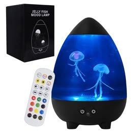 🎁LÁMPARA DE MEDUSAS – MAGIA, LUZ Y RELAJACIÓN PARA EL DIA A DIA🪼✨