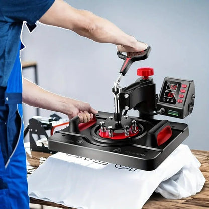 🔥 SUBLIMADORA MULTIFUNCIONAL 8 EN 1 – PRECISIÓN Y VERSATILIDAD EN CADA IMPRESIÓN 🎨✨