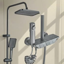 🚿 DUCHA PREMIUM ✨ CON DISEÑO CONTEMPORÁNEO 🖤 Y FUNCIONES AVANZADAS 💡💦