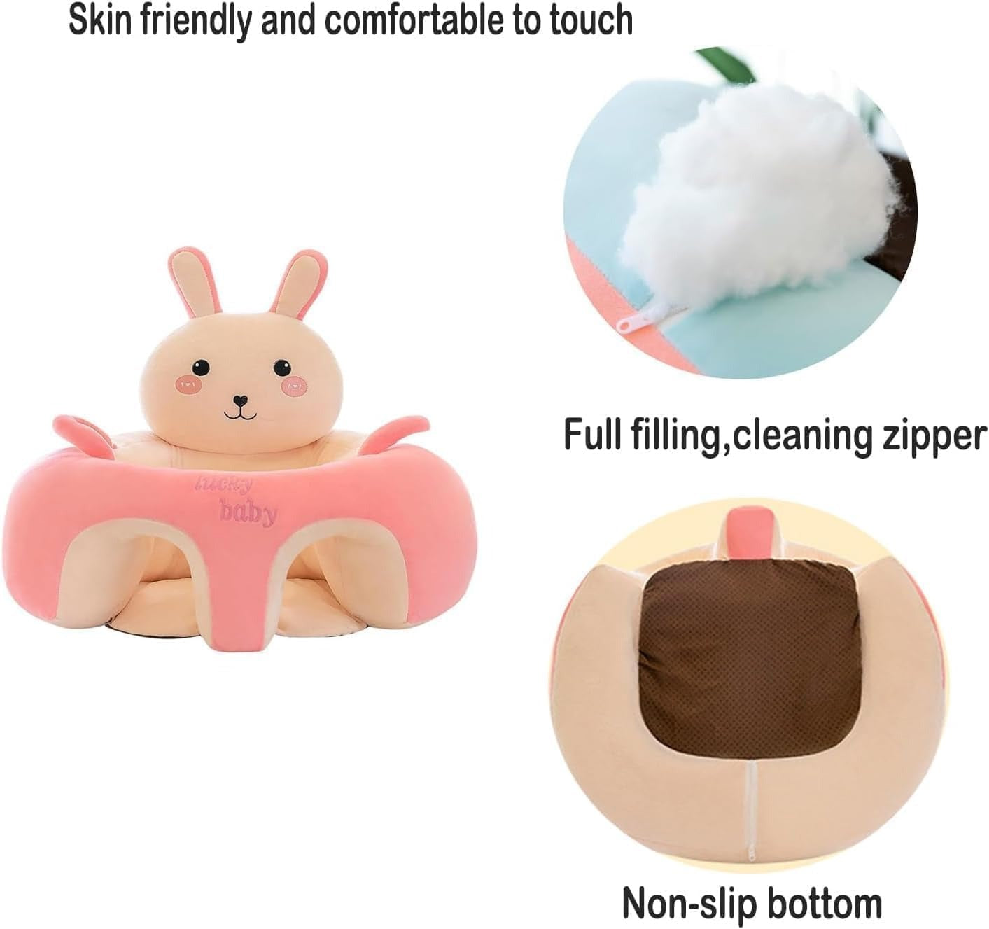 🧸💖 COJÍN DIDÁCTICO PARA BEBÉ – COMODIDAD, SEGURIDAD Y DIVERSIÓN 👶🌈