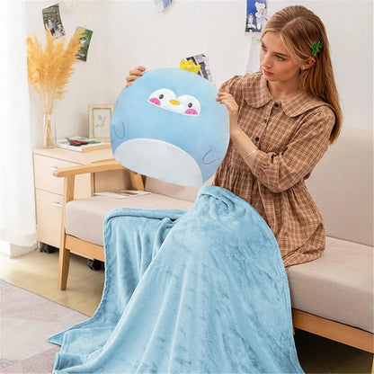 SET DE ALMOHADA Y COBIJA – CONFORT, TERNURA Y MAGIA NAVIDEÑA EN UN SOLO REGALO 💖❄️