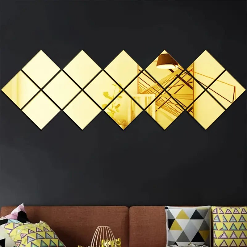 ✨ ESPEJOS ACRÍLICOS 3D – DETALLE MODERNO Y MINIMALISTA 💫