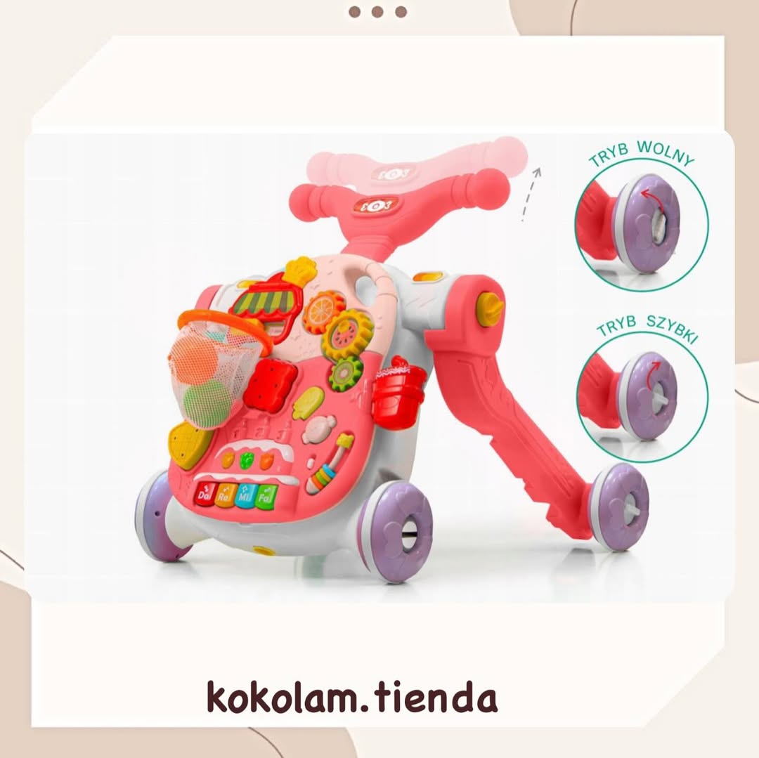 👣 CAMINADOR 5 EN 1 MULTIFUNCIÓN – SEGURIDAD, DIVERSIÓN Y DESARROLLO 🧩✨