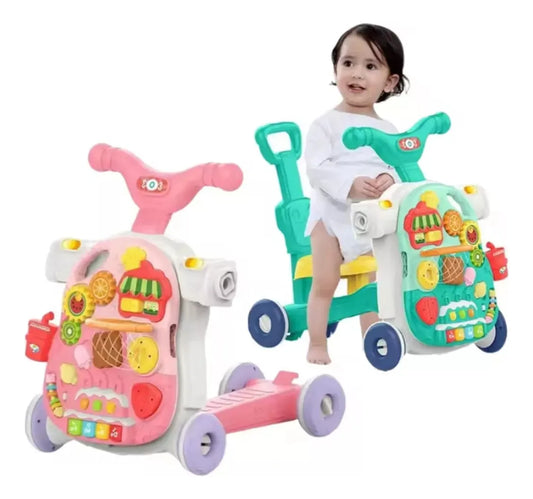 🚼 CAMINADOR MUSICAL PARA BEBÉ 3 EN 1: ¡LO MEJOR PARA SUS PRIMEROS PASOS! 👣💫