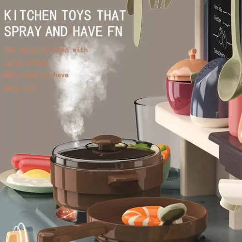 🍳 KIT DE COCINA INFANTIL – JUEGA, APRENDE Y CREA ✨🎨.