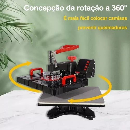 🔥 SUBLIMADORA MULTIFUNCIONAL 8 EN 1 – PRECISIÓN Y VERSATILIDAD EN CADA IMPRESIÓN 🎨✨