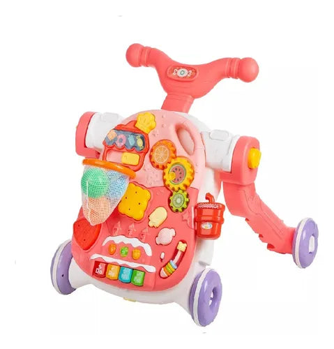 🚼 CAMINADOR MUSICAL PARA BEBÉ 3 EN 1: ¡LO MEJOR PARA SUS PRIMEROS PASOS! 👣💫