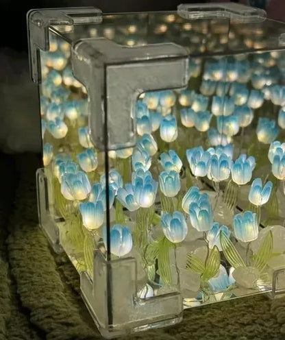 🌷 LÁMPARA TULIPÁN – LUZ MÁGICA PARA TU ESPACIO 💡.