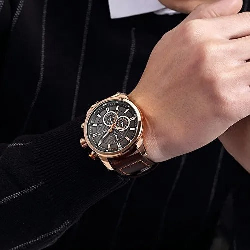 👑⌚ RELOJ CURREN 8291 – LA PIEZA QUE ELEVA TU ESTILO Y TU PERSONALIDAD 💼🌟