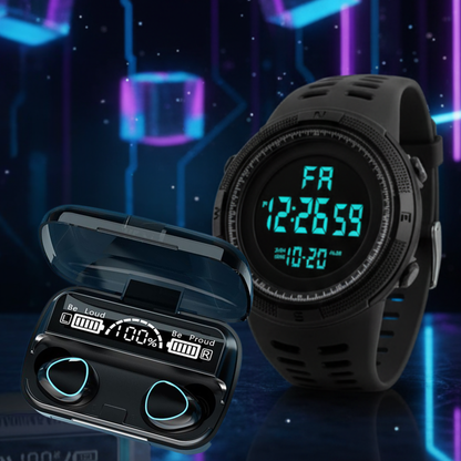 ⌚ SUPER COMBO: RELOJ bizel  + AUDIFONOS M10