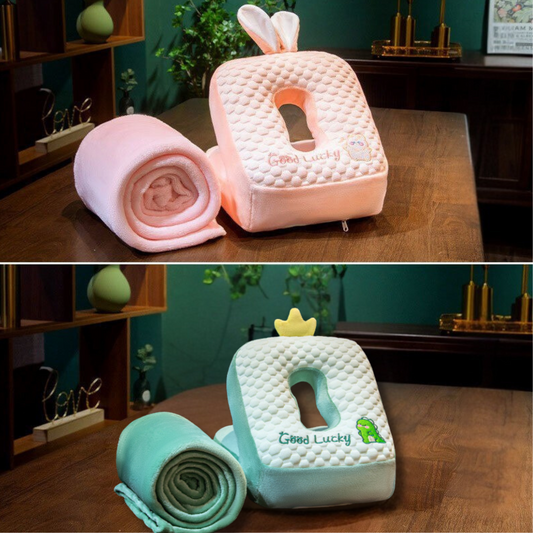 💖😴 ALMOHADA MULTIFUNCIONAL – CONFORT, TERNURA Y COMODIDAD🐰🌸 ✨🧸