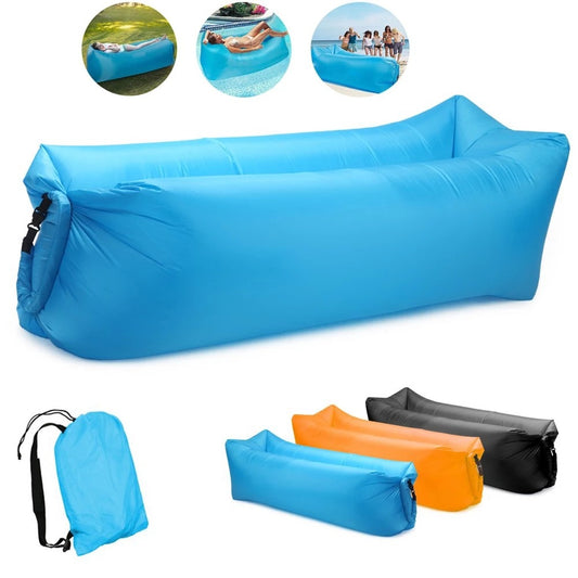 🌬️💨 SOFÁ INFLABLE PORTÁTIL – DESCANSO DONDE QUIERAS 🛋️