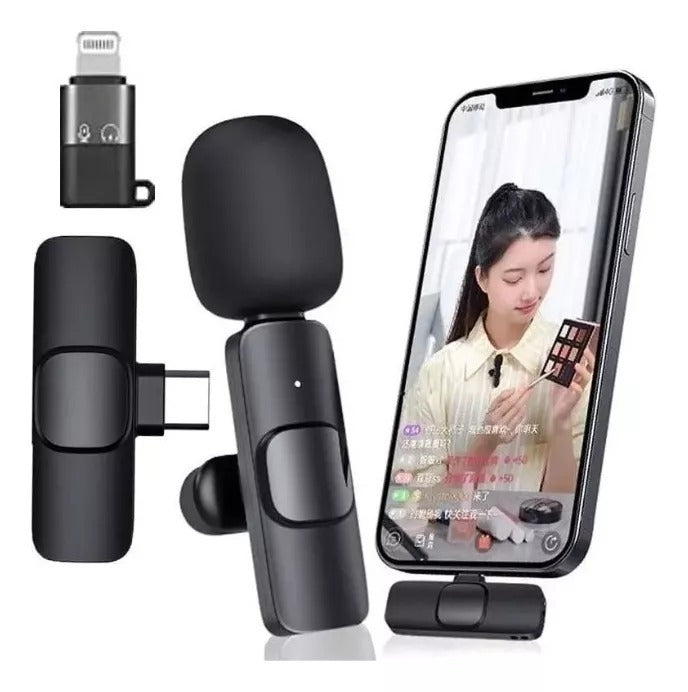 🎤 MICRÓFONOS INALÁMBRICOS DE SOLAPA 🎧 CALIDAD PROFESIONAL PARA GRABACIONES CLARAS Y NÍTIDAS EN CUALQUIER LUGAR 🔥 - GRAVIFLY CO SAS 