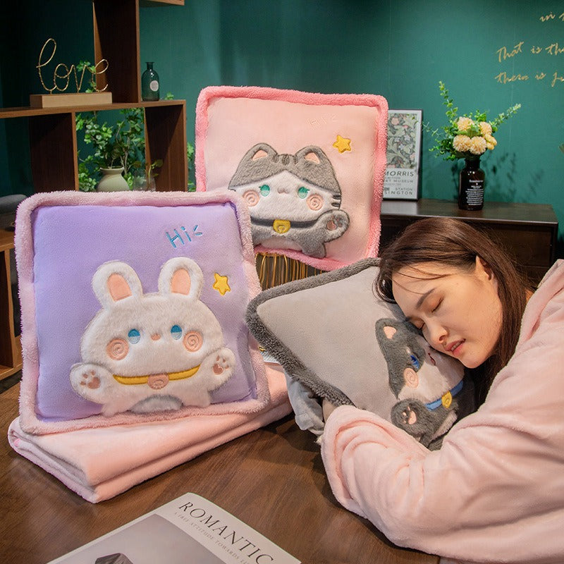 COJÍN MANTA 3 EN 1 🛋️🐾 ABRIGO, COMODIDAD Y ESTILO EN UN SOLO PRODUCTO