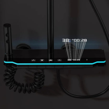 DUCHA PREMIUM CON LUZ LED ✨ – TECNOLOGÍA Y ESTILO EN TU BAÑO