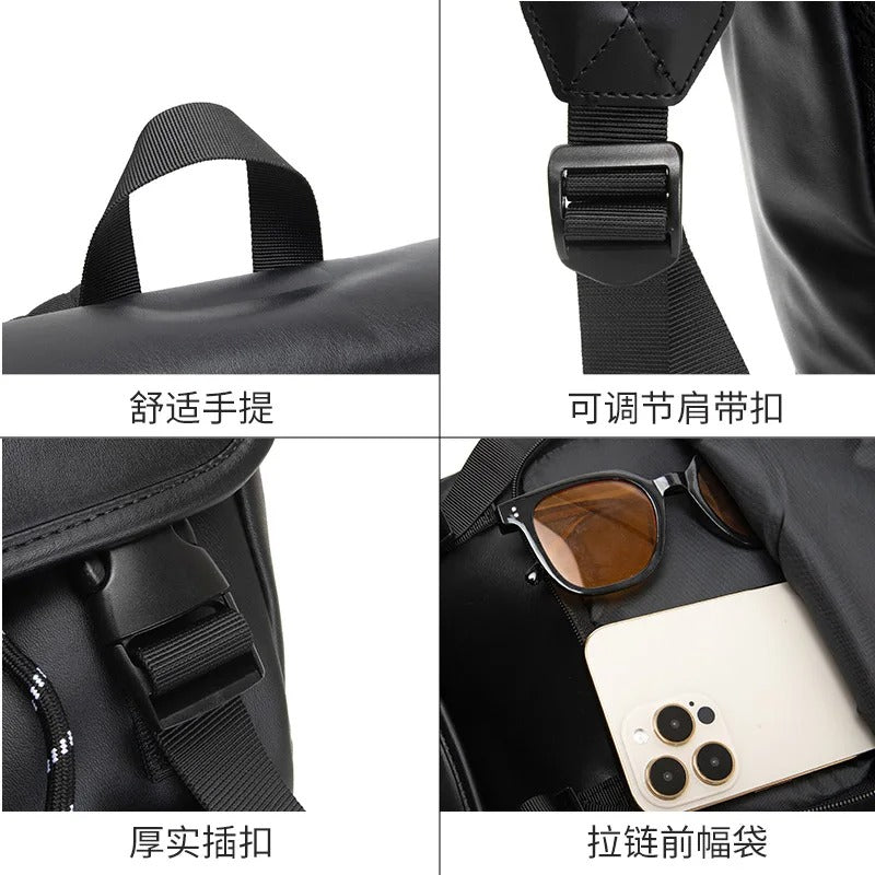 🌍 MOCHILA VINTAGE – COMPAÑERA IDEAL PARA VIAJES, TRABAJO Y ESTILO URBANO 🚶‍♀️✨