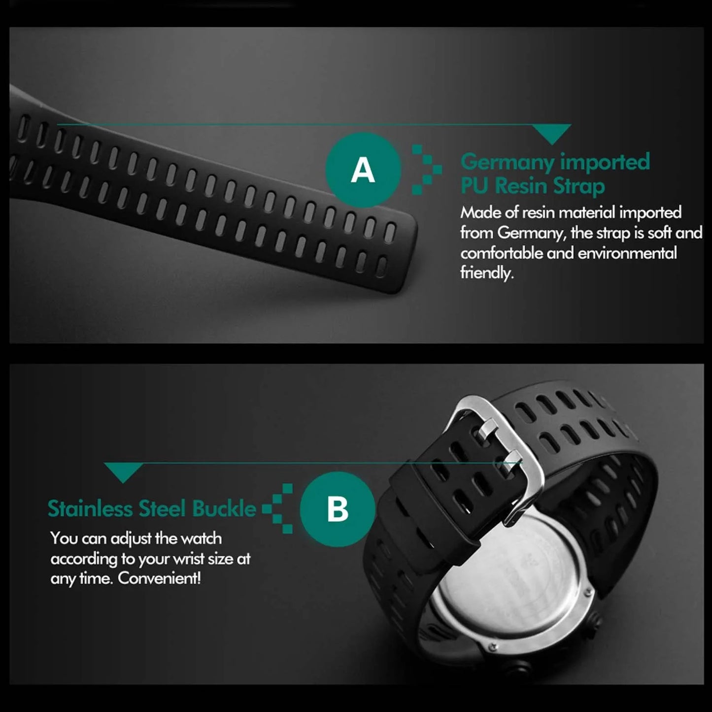 ⌚ SUPER COMBO: RELOJ SANDA + RELOJ BIZEL, UNA MEGA OFERTA PARA LOS AMANTES DEL ESTILO Y AVENTURA.  🔝🌟.