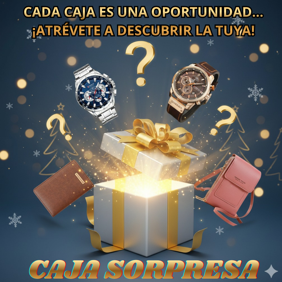 🎉 CAJA SORPRESA 🎁 DESCUBRE LO QUE TE ESPERA DENTRO: ¡EMOCIÓN Y SORPRESAS PARA TODOS! 💥