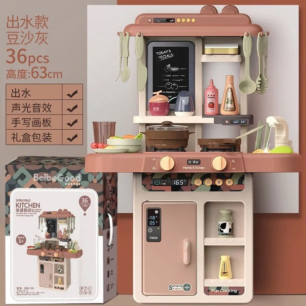 🍳 KIT DE COCINA INFANTIL – JUEGA, APRENDE Y CREA ✨🎨.