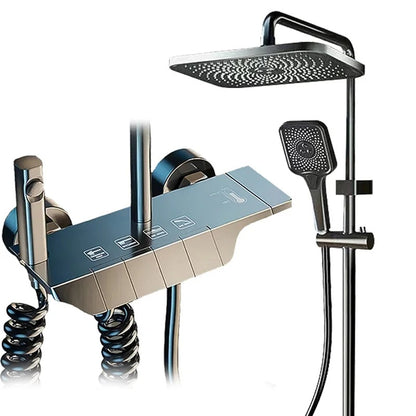 🚿 DUCHA PREMIUM ✨ CON DISEÑO CONTEMPORÁNEO 🖤 Y FUNCIONES AVANZADAS 💡💦