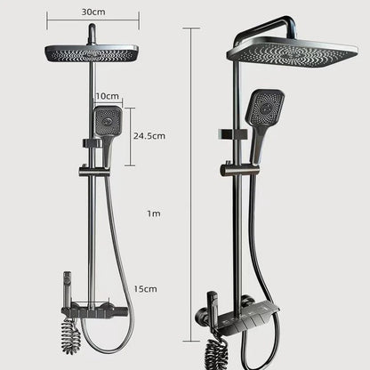 🚿 DUCHA PREMIUM ✨ CON DISEÑO CONTEMPORÁNEO 🖤 Y FUNCIONES AVANZADAS 💡💦