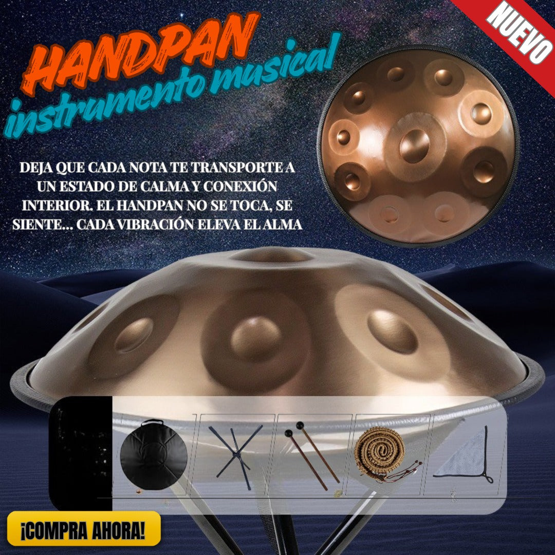 HANDPAN INSTRUMENTO MUSICAL