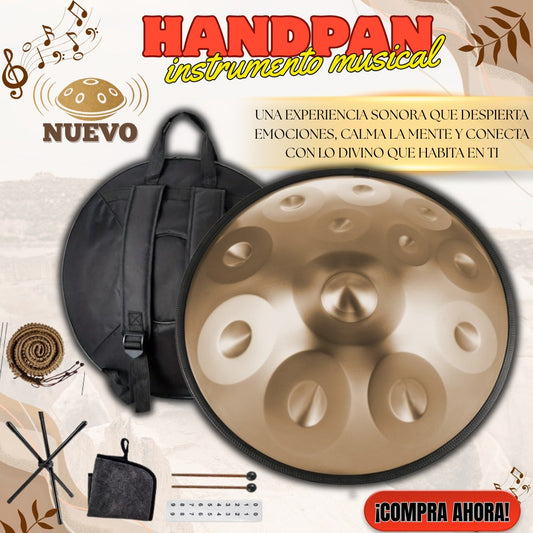 HANDPAN INSTRUMENTO MUSICAL