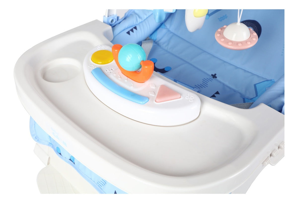 🌟 SILLA MECEDORA MULTIFUNCIONAL 5 EN 1 👶 COMODIDAD, SEGURIDAD Y DIVERSIÓN PARA TU BEBÉ 💖