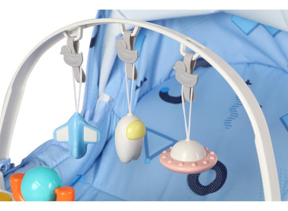 🌟 SILLA MECEDORA MULTIFUNCIONAL 5 EN 1 👶 COMODIDAD, SEGURIDAD Y DIVERSIÓN PARA TU BEBÉ 💖