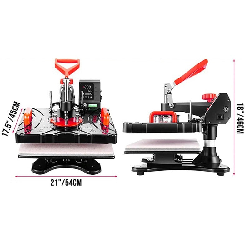 🔥 SUBLIMADORA MULTIFUNCIONAL 8 EN 1 – PRECISIÓN Y VERSATILIDAD EN CADA IMPRESIÓN 🎨✨