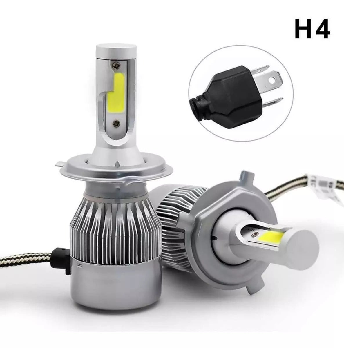 🚗 BOMBILLOS LED H4 LÚMENES 💡 CALIDAD PREMIUM PARA UNA CONDUCCIÓN SEGURA Y POTENTE 🔥.