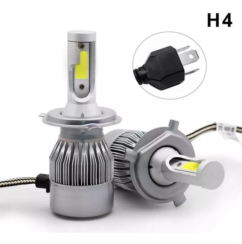 🚗 BOMBILLOS LED H4 LÚMENES 💡 CALIDAD PREMIUM PARA UNA CONDUCCIÓN SEGURA Y POTENTE 🔥.