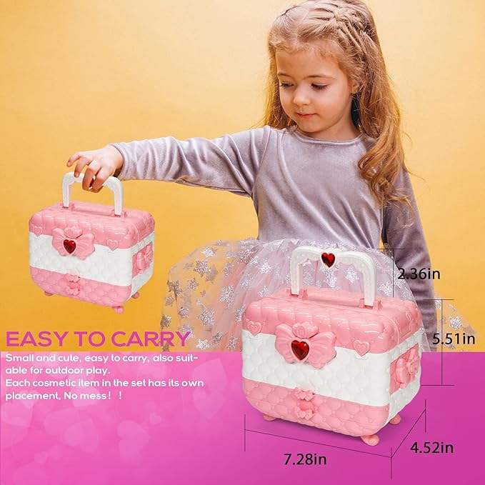 👧💅 KIT DE MAQUILLAJE PARA NIÑA: ¡LA MANERA MÁS DIVERTIDA DE JUGAR Y SENTIRTE COMO UNA PRINCESA! 🎀💖 - GRAVIFLY CO SAS 