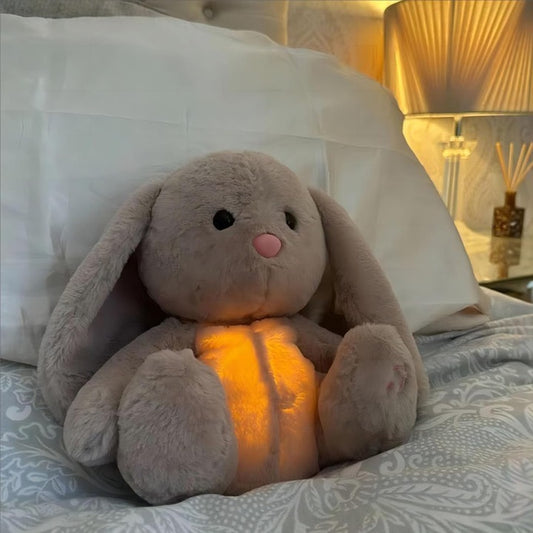 PELUCHE CONEJO MUSICAL: SUEÑOS DULCES Y CALMADOS CON CADA RESPIRACIÓN 🐰💖🎶 - GRAVIFLY CO SAS 
