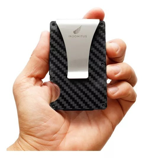 TARJETERO PREMIUM FIBRA CARBONO: SEGURIDAD, DURABILIDAD Y ESTILO EN UN DISEÑO COMPACTO Y FUNCIONAL 💳🔒 - GRAVIFLY CO SAS 