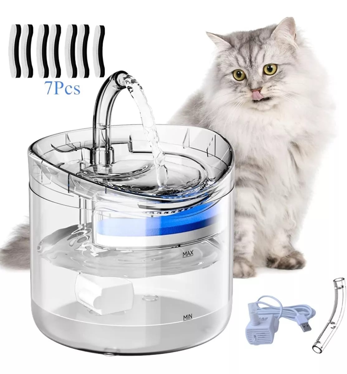 💦🐕 DISPENSADOR DE AGUA INALÁMBRICO – FÁCIL, PRÁCTICO Y CÓMODO PARA TU MASCOTA! 💙🐾 - GRAVIFLY CO SAS 