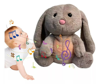 PELUCHE CONEJO MUSICAL: SUEÑOS DULCES Y CALMADOS CON CADA RESPIRACIÓN 🐰💖🎶 - GRAVIFLY CO SAS 