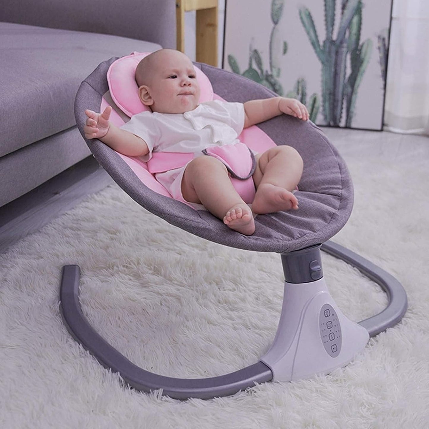 👶🎶 SILLA MECEDORA ELÉCTRICA MUSICAL: RELÁJATE Y DISFRUTA DE UNA EXPERIENCIA ÚNICA PARA TU BEBÉ 🌟 - GRAVIFLY CO SAS 