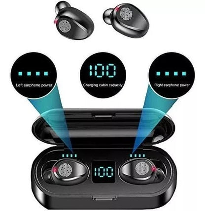 AUDÍFONOS INALÁMBRICOS F9 TOUCH: SONIDO EXCEPCIONAL Y CONTROL TÁCTIL PARA UNA EXPERIENCIA ÚNICA 🎧💥 - GRAVIFLY CO SAS 