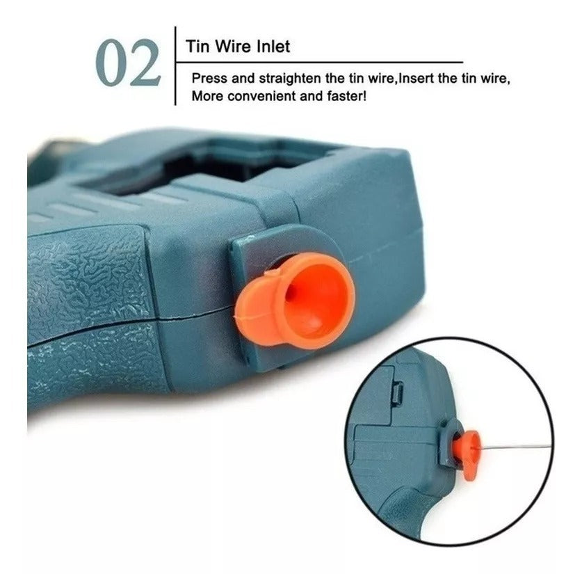 🔧KIT DE PISTOLA DE SOLDADURA: HERRAMIENTAS COMPACTAS Y DE ALTA DURABILIDAD PARA SOLDAR CON PRECISIÓN 🛠️🔥 - GRAVIFLY CO SAS 