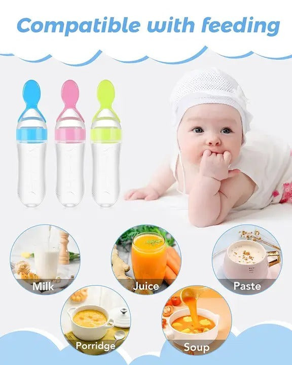 🍛CUCHARA TETERO BEBÉS: COMODIDAD, SEGURIDAD Y PRÁCTICIDAD EN UNA SOLA PIEZA, IDEAL PARA LOS BEBÉS EN SUS PRIMEROS PASOS DE ALIMENTACIÓN 👶🍴🍼 - GRAVIFLY CO SAS 