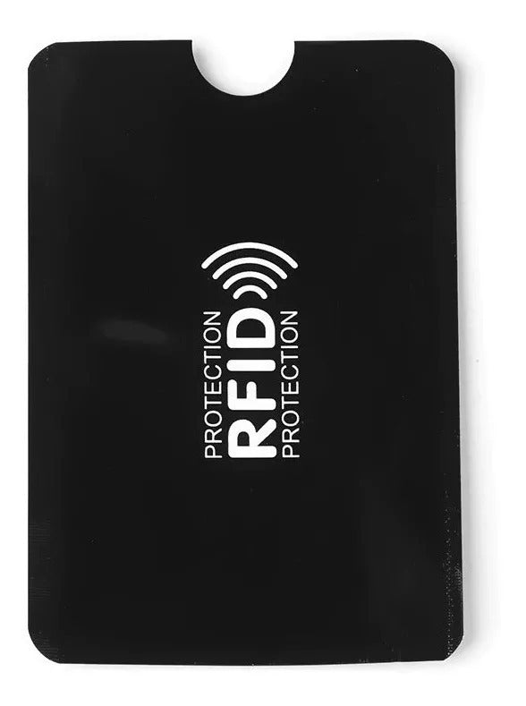 🚫💳PROTECTOR TARJETA RFID  DE CRÉDITO DE ALTA CALIDAD: TRANQUILIDAD Y PROTECCIÓN EN TODO MOMENTO ✅.